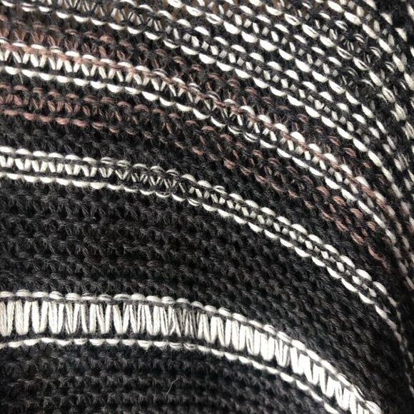 Billabong Multi Colour Knit Open Front Lightweight Striped Cardigan Size Small - Picture 5 of 8